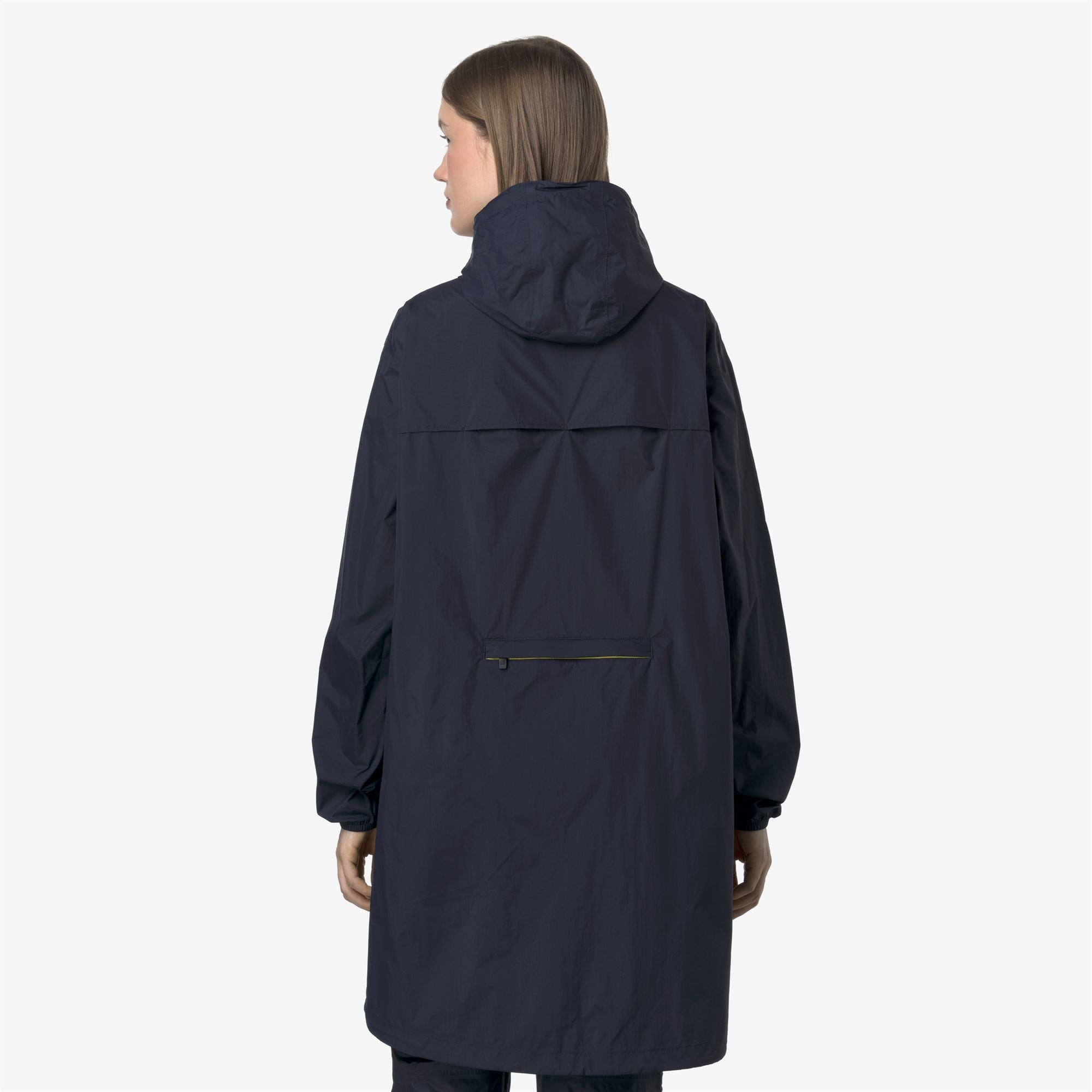 k-way-le-vrai-4-0-eiffel-east-manteau-pluie-long-unisexe-blue-depth image 4
