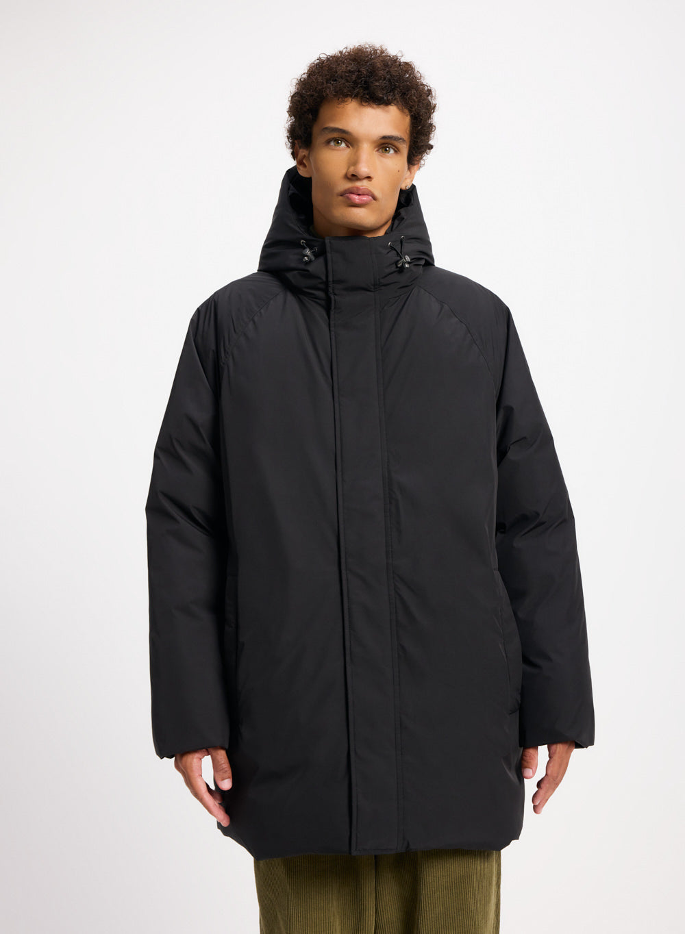pyrenex-spark-parka-capuche-homme-duvet-naturel-noire image 1