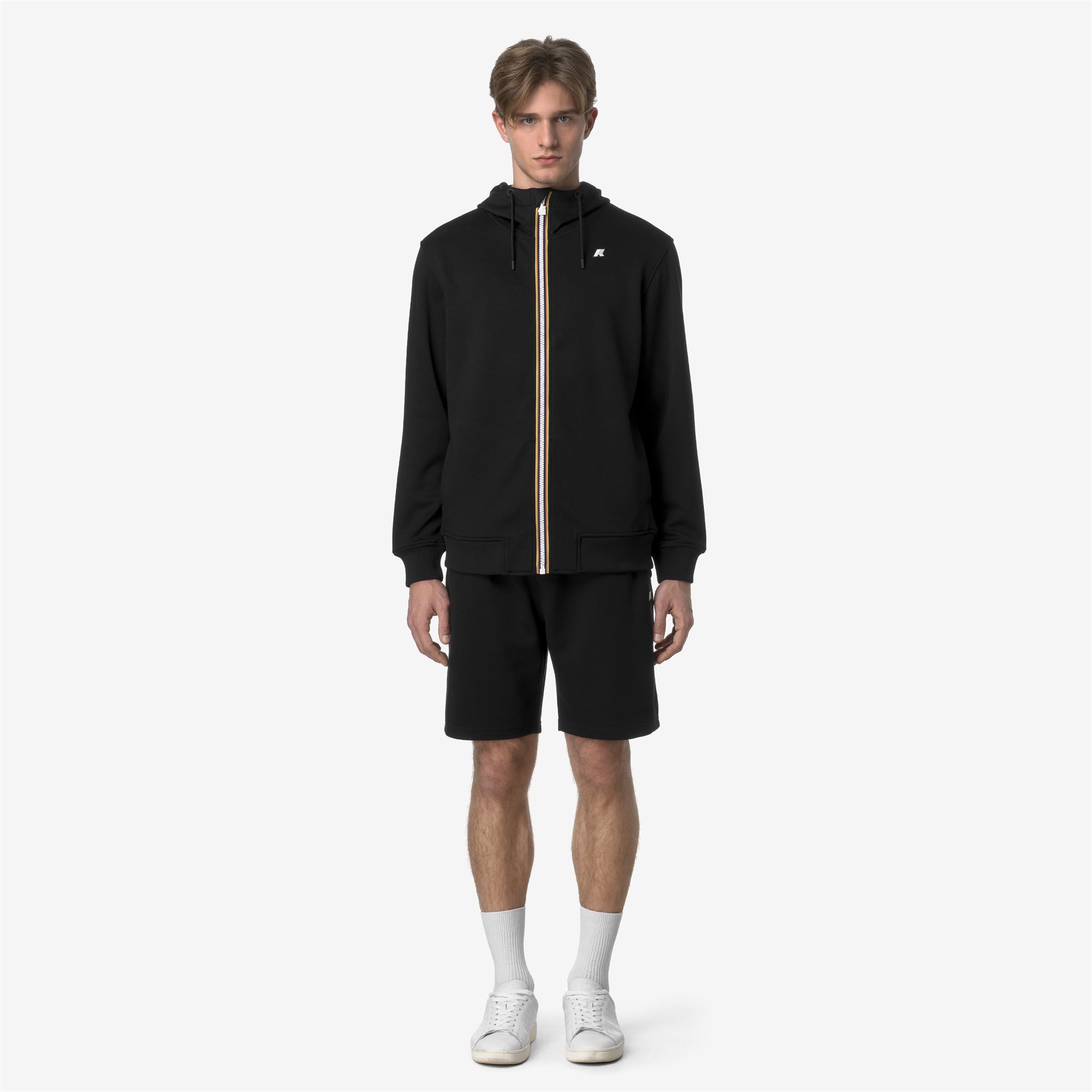 k-way-theotime-light-spacer-short-de-sport-homme-black-pure image 1