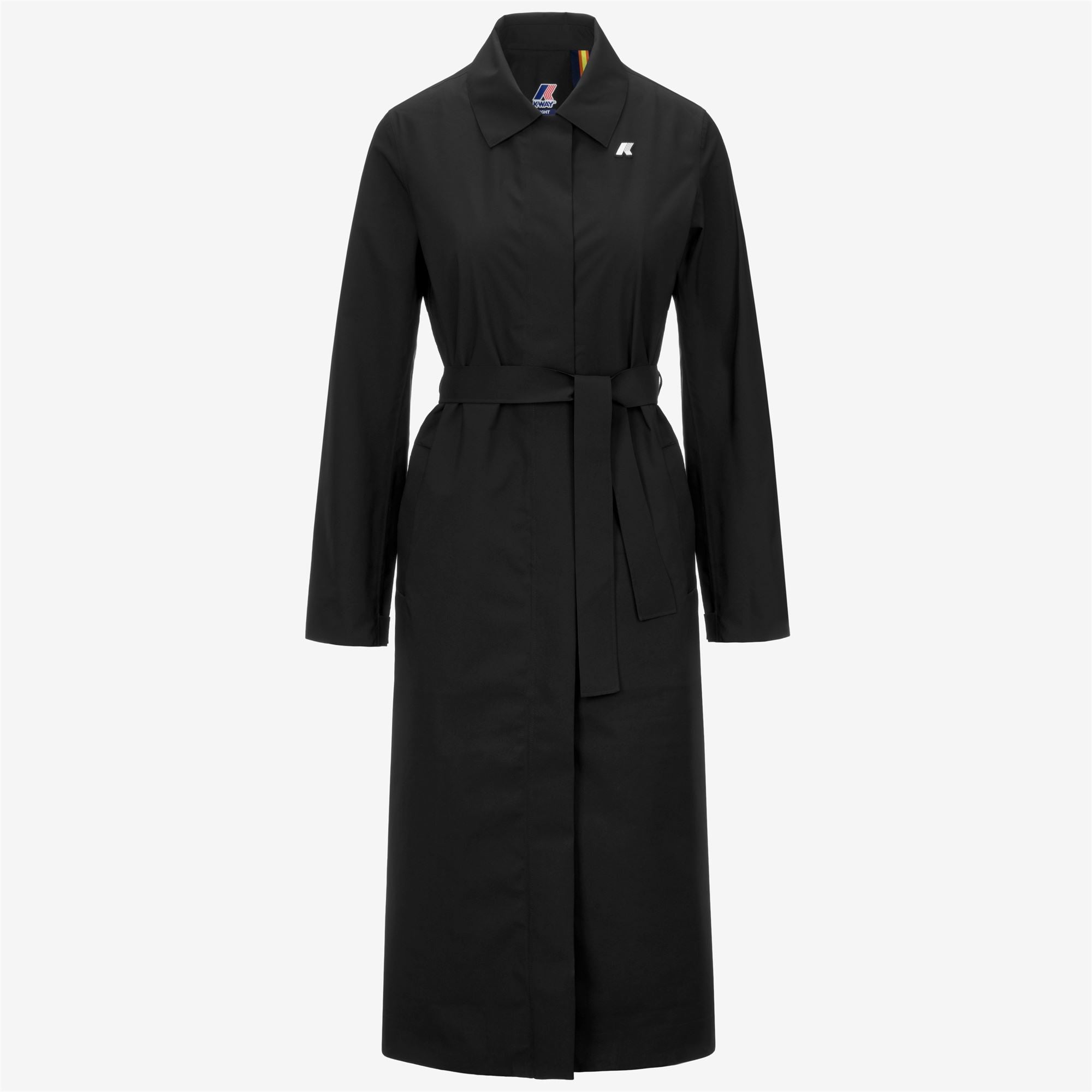 k-way-barbra-stretch-2l-veste-longue-femme-black-pure image 5
