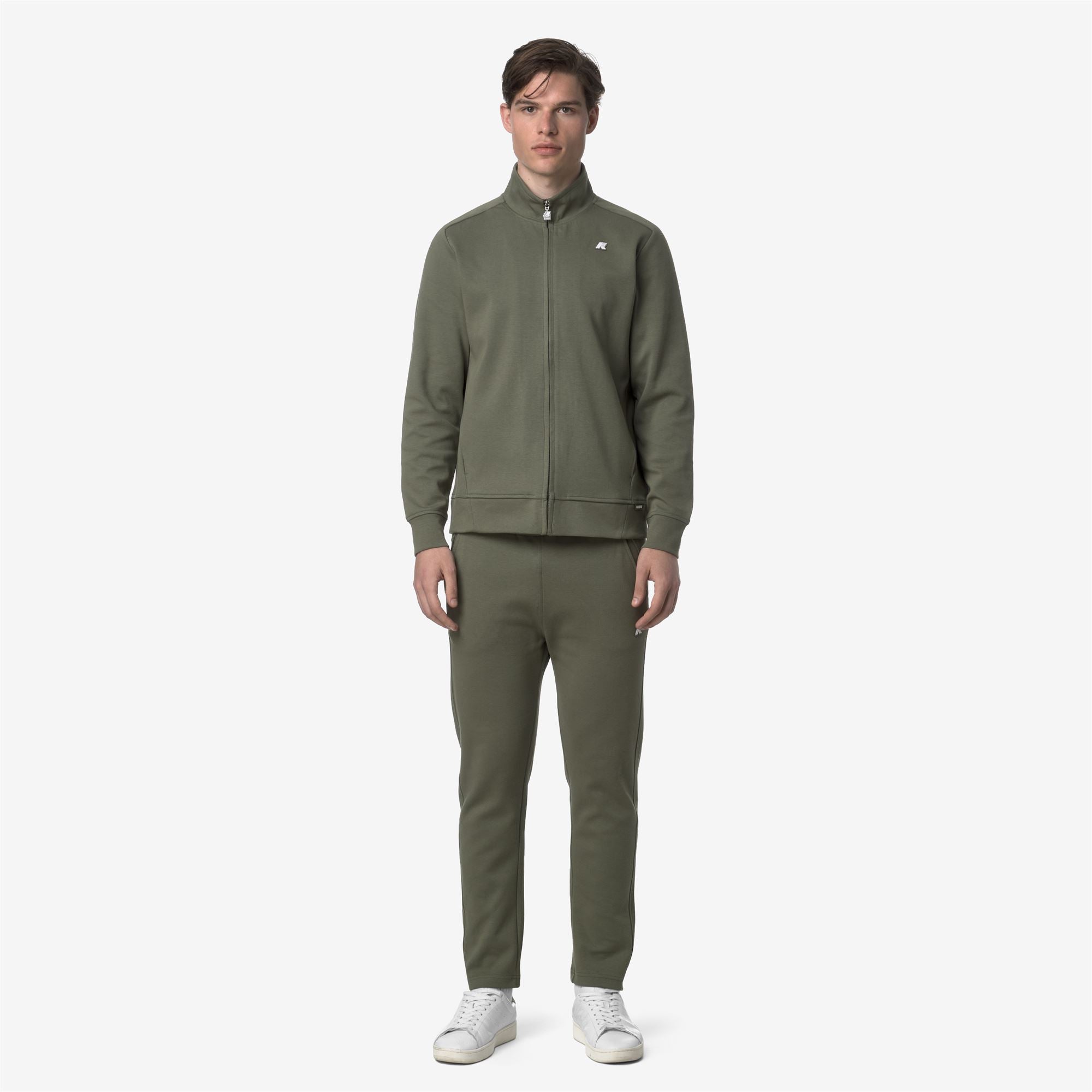k-way-iton-interlock-pantalon-de-sport-homme-green-lichen image 1