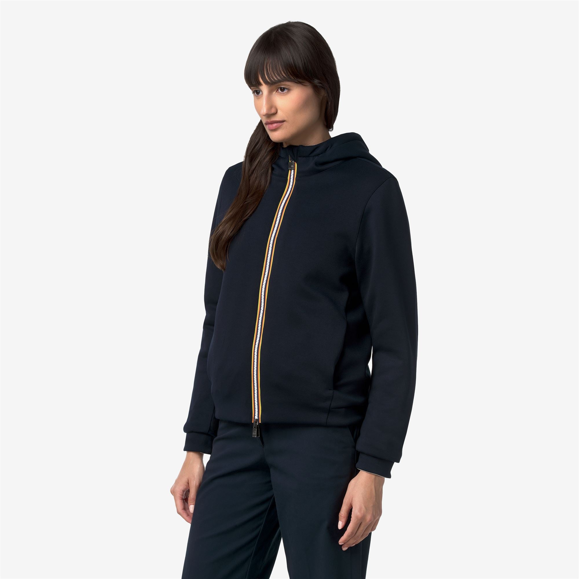 k-way-deva-light-spacer-fur-double-veste-femme-blue-depth image 2