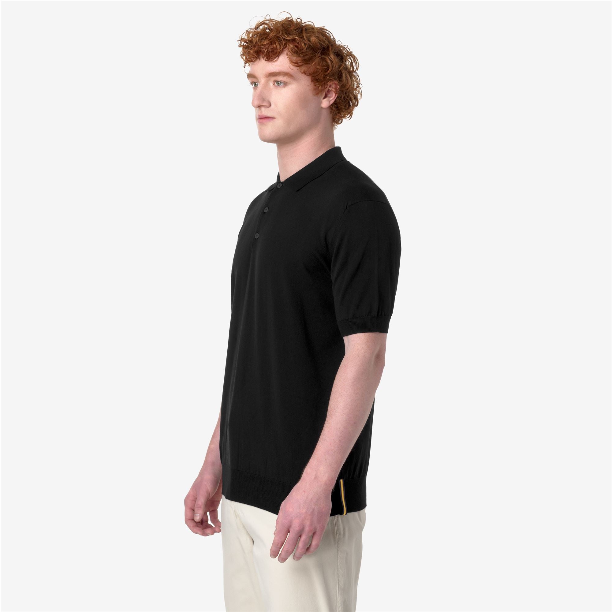 k-way-pleyne-polo-homme-black-pure image 2