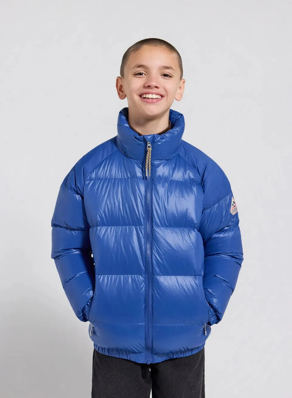 pyrenex-vintage-mythic-doudoune-enfant-bleue-mixte-8-16-ans image 1