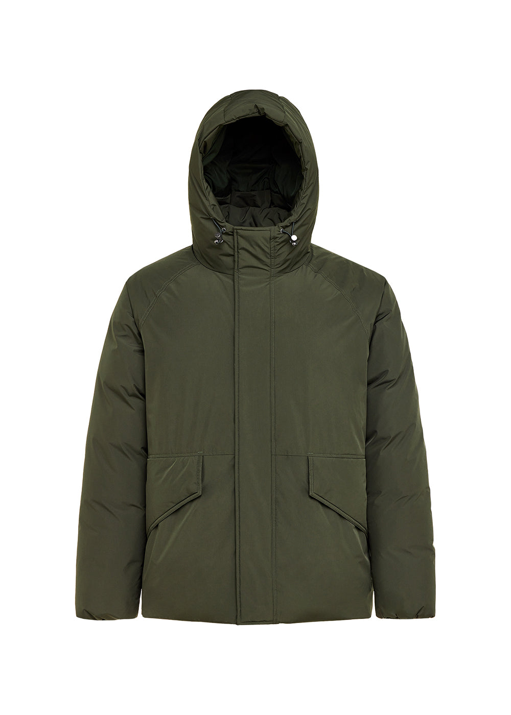 pyrenex-covert-parka-courte-homme-duvet-naturel-deep-khaki image 5