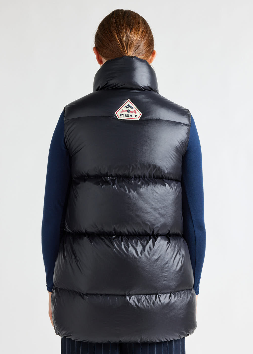 pyrenex-tamara-doudoune-sans-manche-femme-black-mi-longue image 3