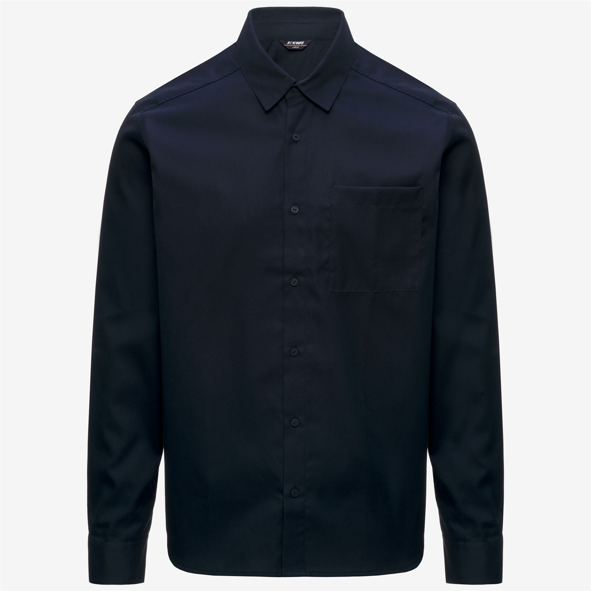 k-way-damir-oxford-non-iron-chemise-homme-blue-depth image 5