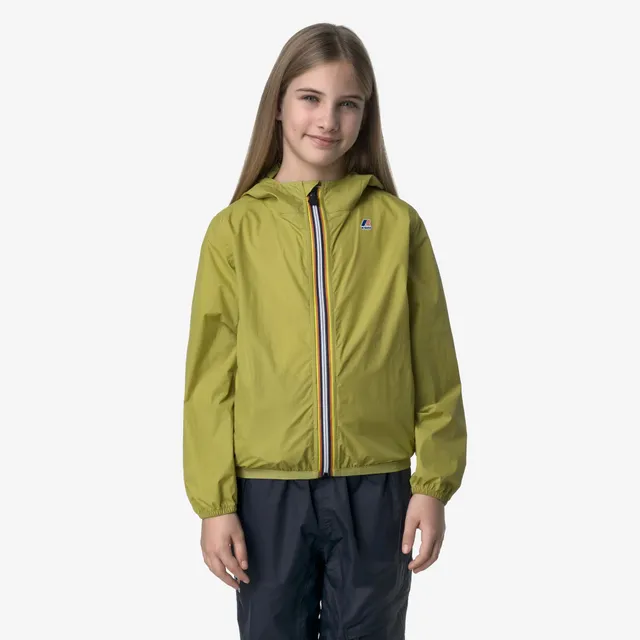 k-way-le-vrai-4-0-claude-veste-mi-longue-enfant-unisexe-green-moss image 1