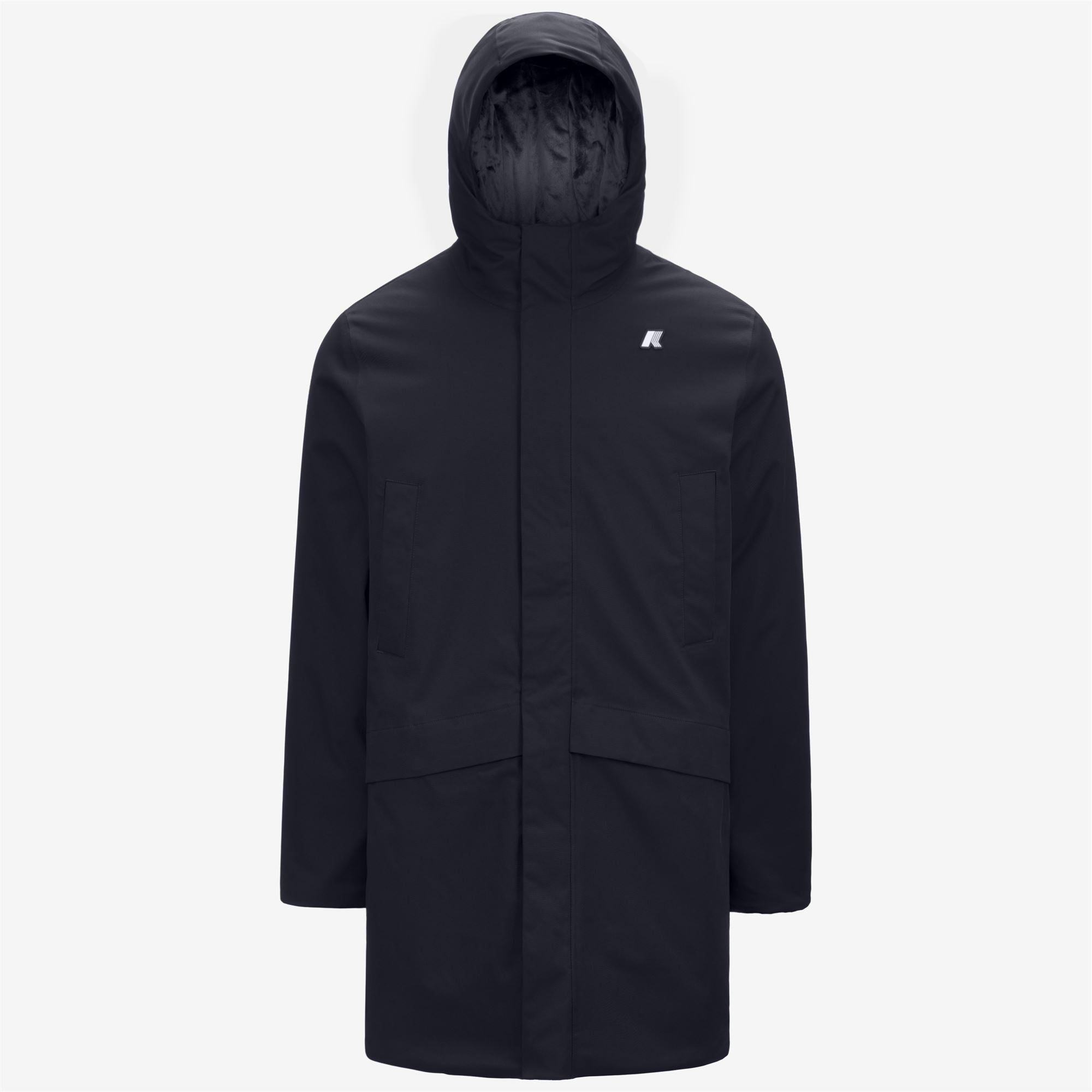 k-way-jarno-twill-marmotta-veste-3-4-homme-blue-d-blue-a image 5