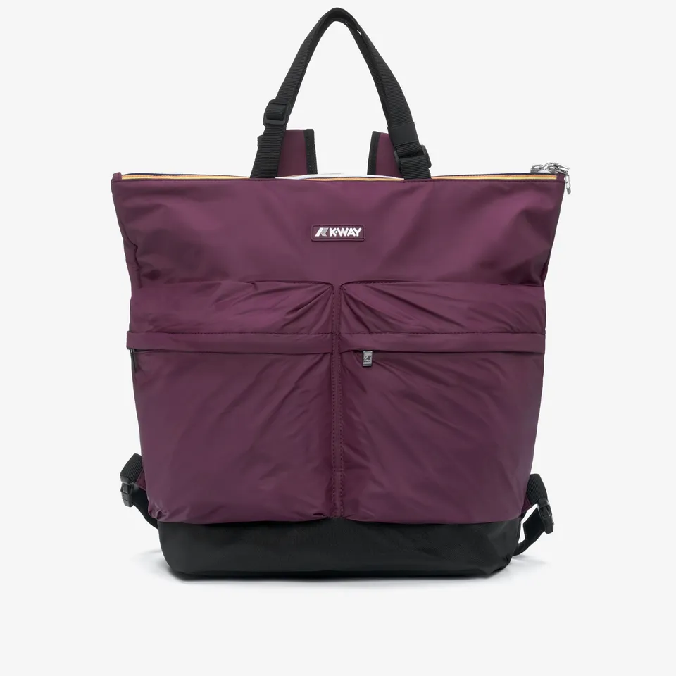 k-way-noam-sac-provisions-unisexe-violet-mauve-wine image 1