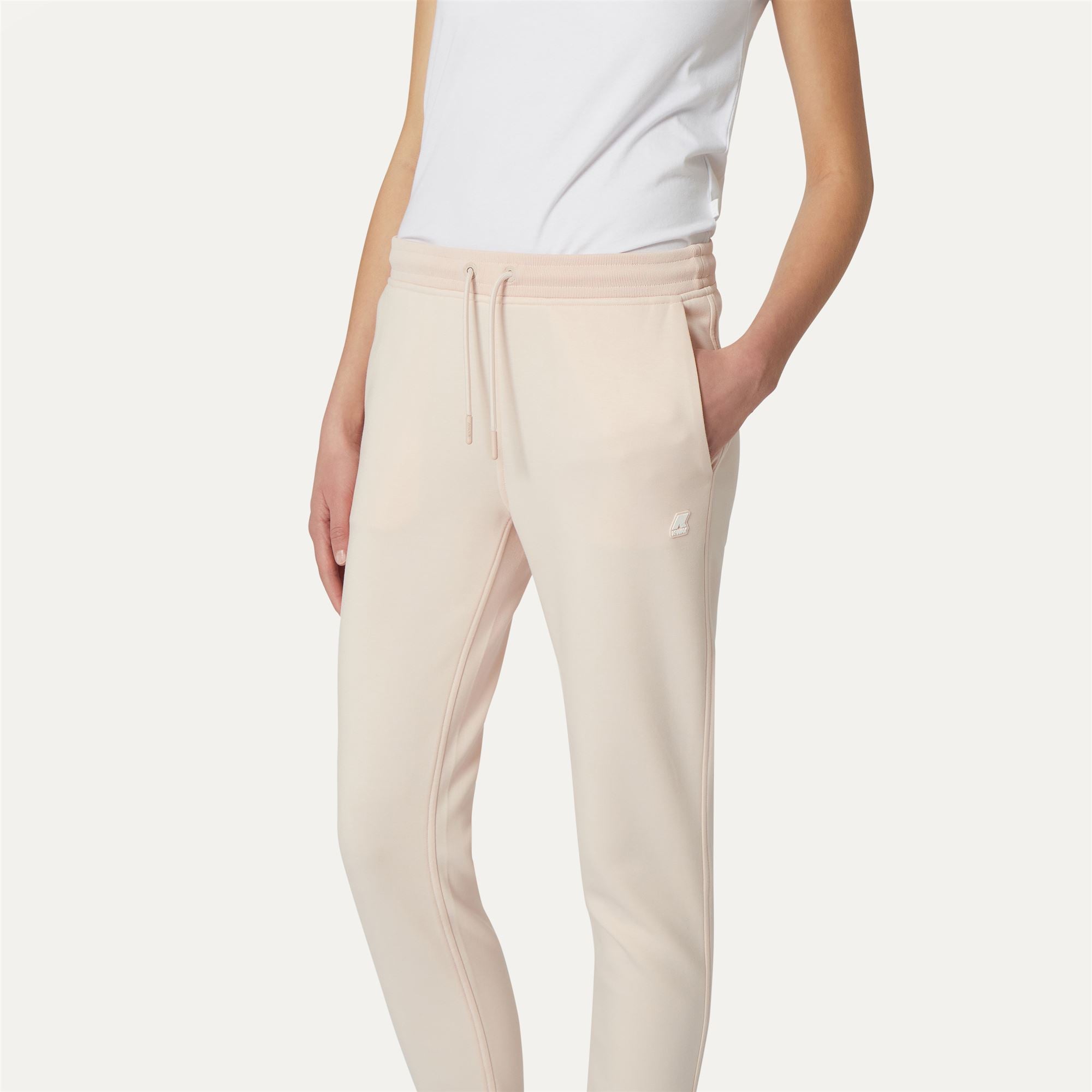 k-way-ginevra-light-spacer-pantalon-de-sport-femme-pink-cloud image 4