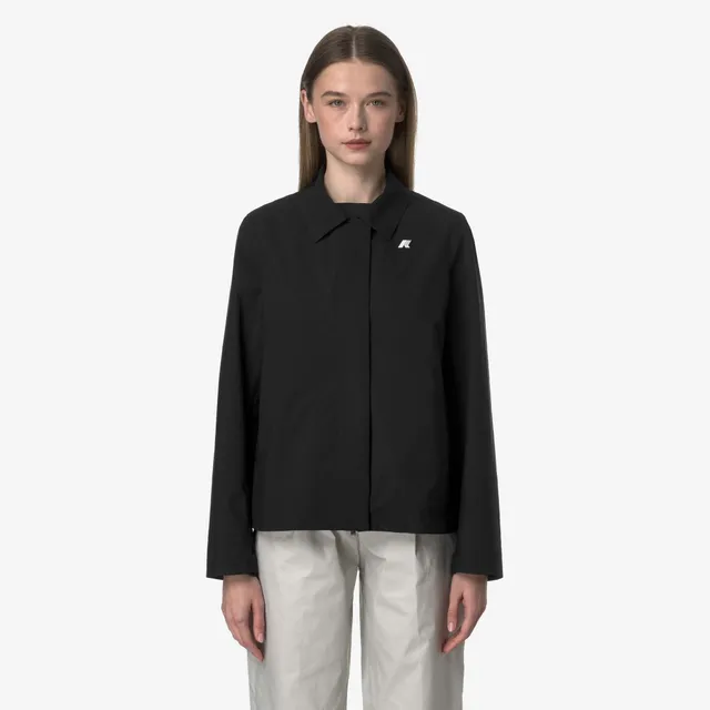 k-way-arabel-stretch-2l-veste-court-femme-black-pure image 1