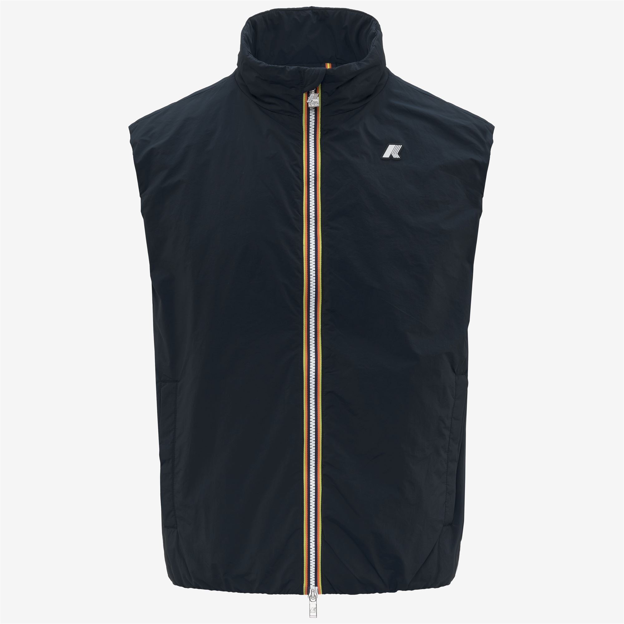 k-way-valen-plain-warm-gilet-homme-blue-depth image 5