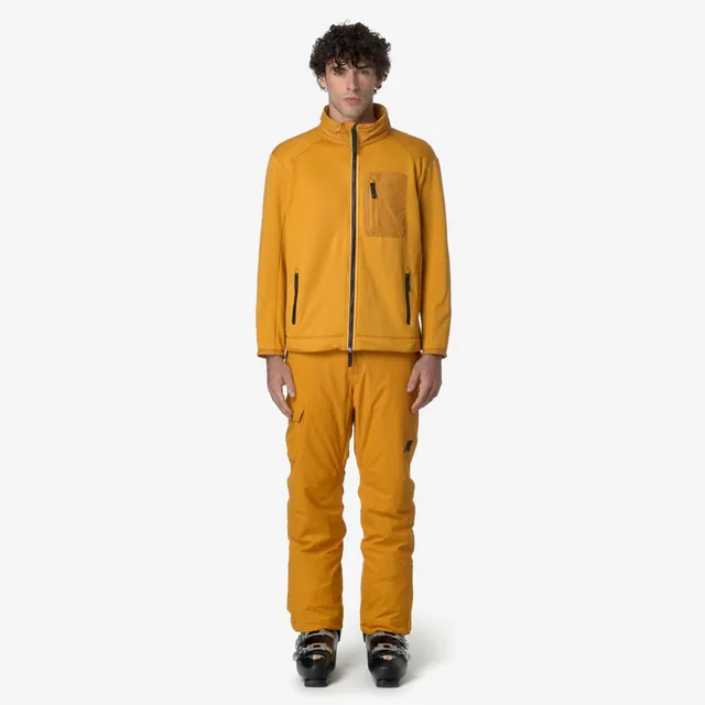 k-way-avrieux-microtwill-2l-pantalon-sport-homme-yellow-inca image 1