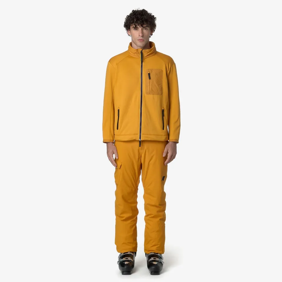 k-way-avrieux-microtwill-2l-pantalon-sport-homme-yellow-inca image 1