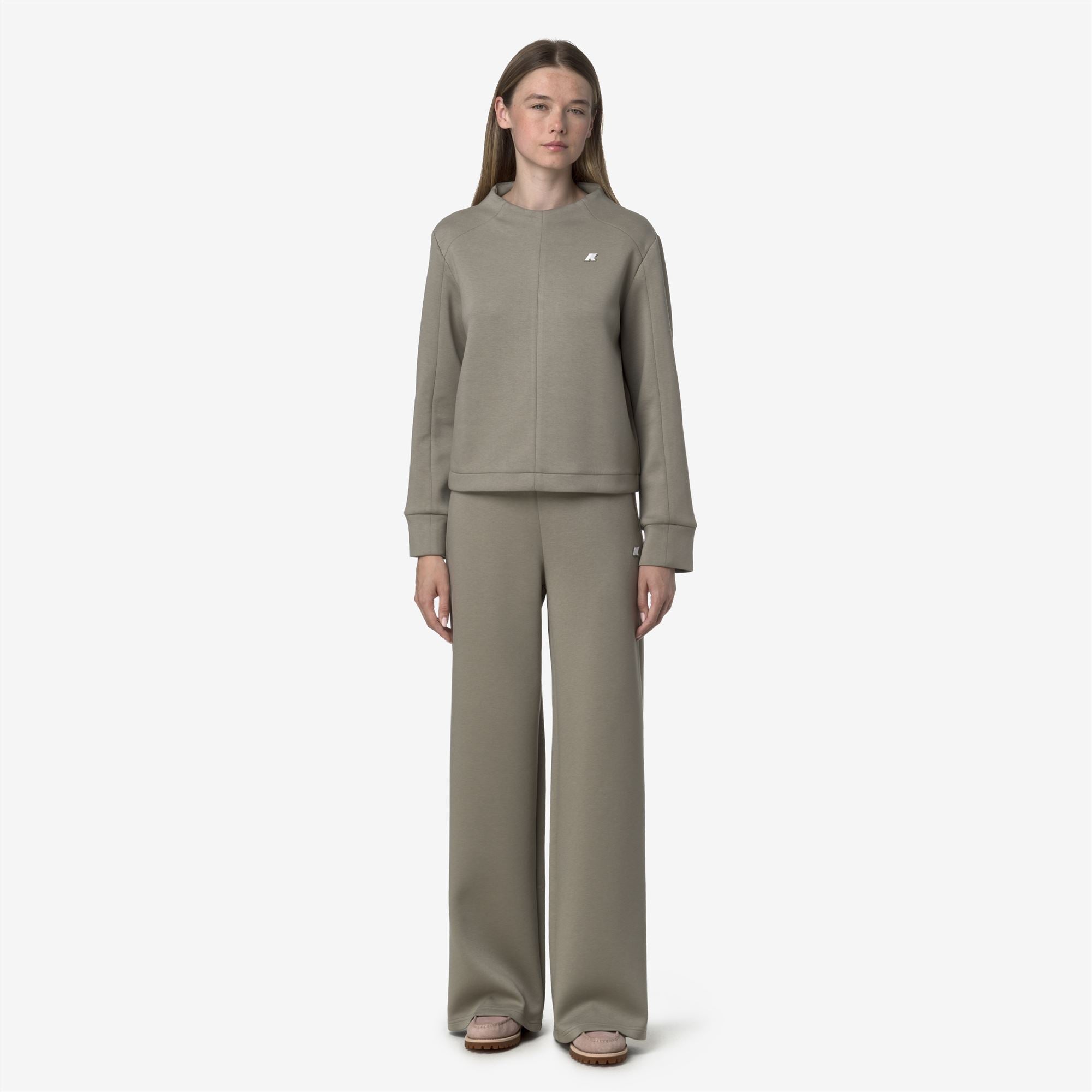 k-way-loire-light-spacer-pantalon-de-sport-femme-green-oak image 1