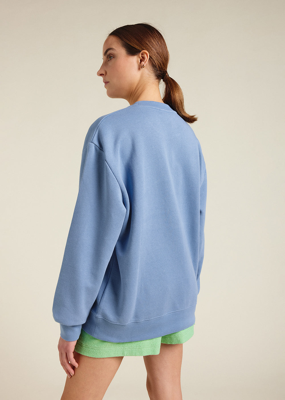 pyrenex-phase-sweat-unisexe-col-rond-coronet-blue-coton-bio image 6