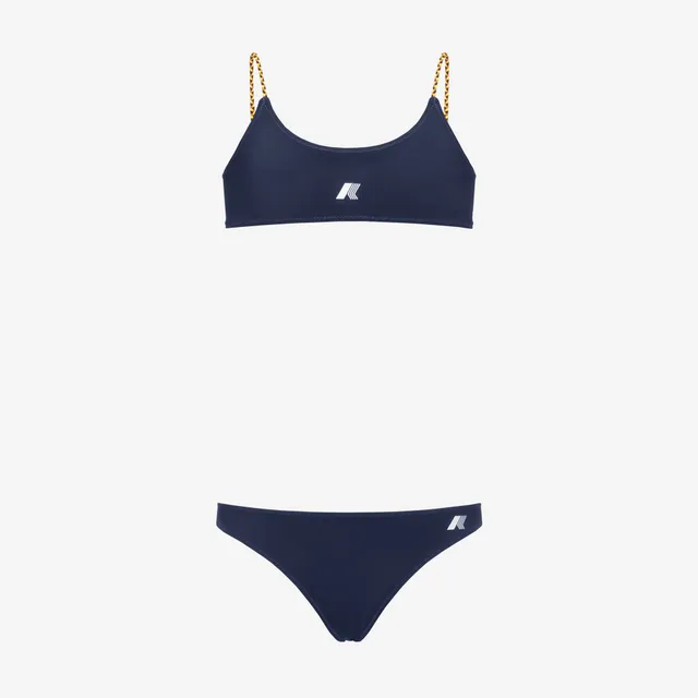 k-way-p-scarlett-double-beach-bikini-fille-blue-depth-violet-sheer image 1