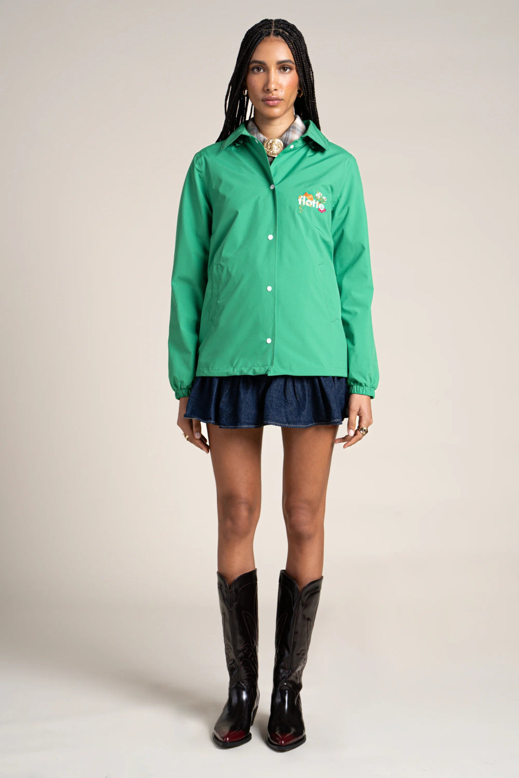 flotte-plaisance-veste-imperm-able-courte-bleu-de-travail image 2