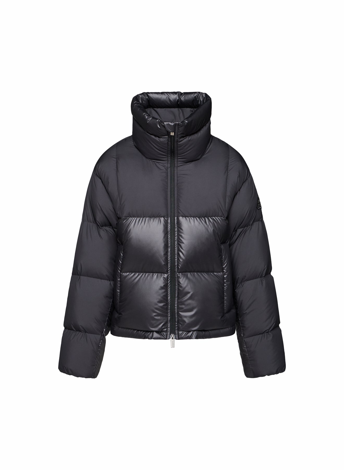 pyrenex-cezy-doudoune-courte-femme-noire-oversize-saint-sever image 5