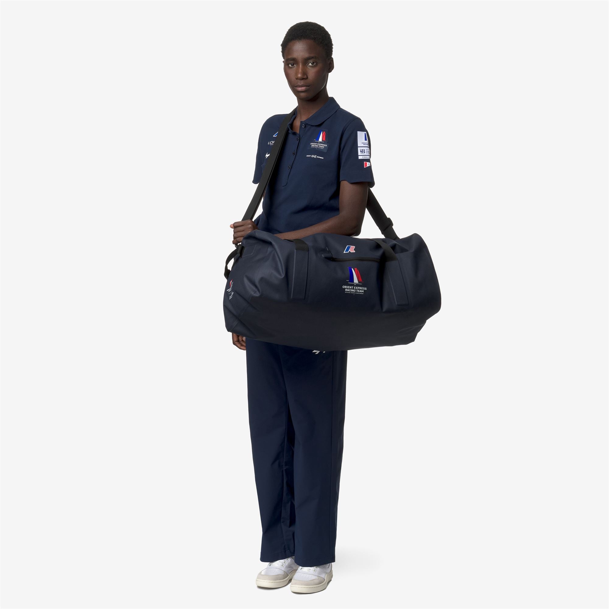 k-way-sanary-orient-express-team-sac-polochon-unisexe-blue-dress image 3