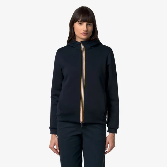 k-way-deva-light-spacer-fur-double-veste-femme-blue-depth image 1