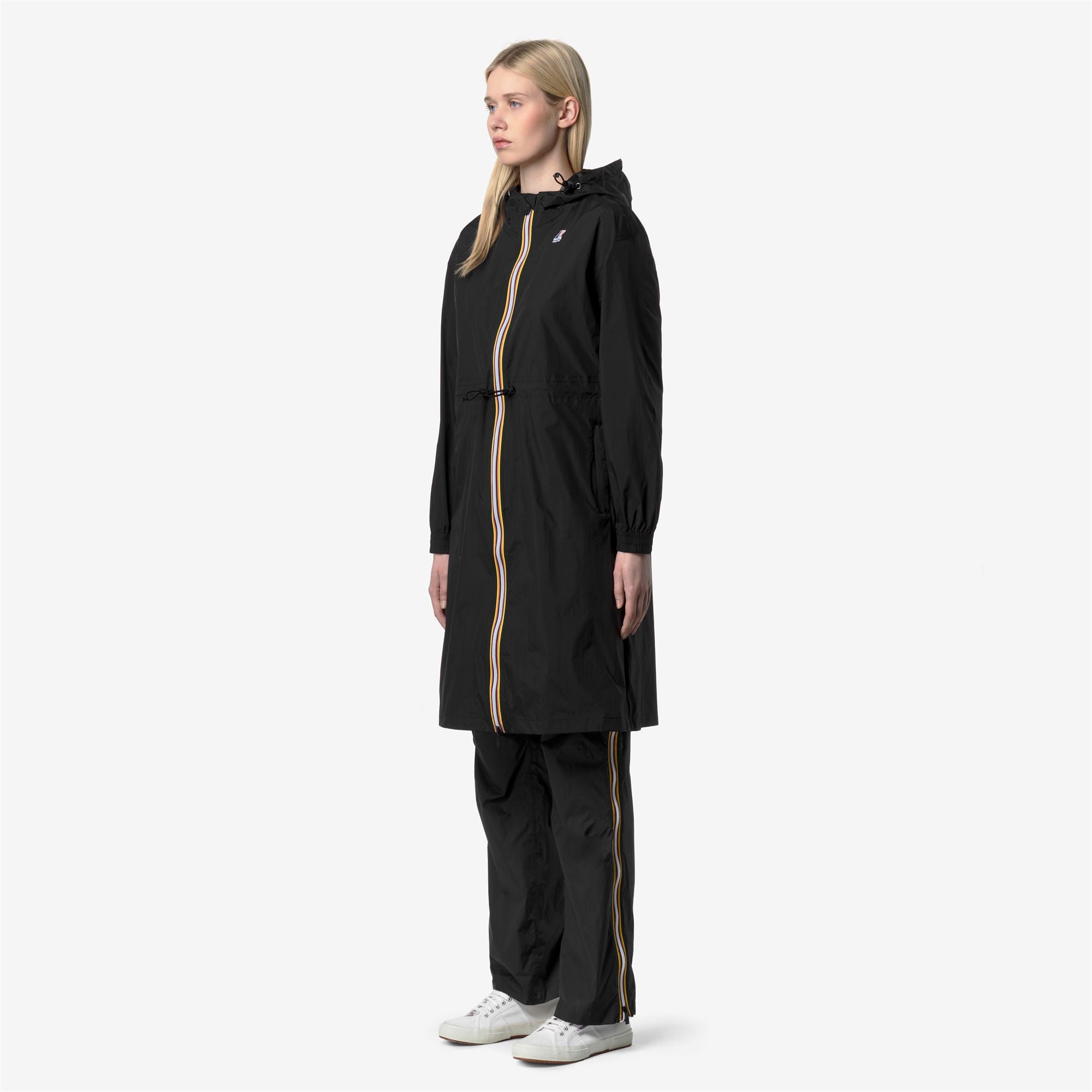 k-way-le-vrai-4-0-delia-veste-3-4-femme-black-pure image 2