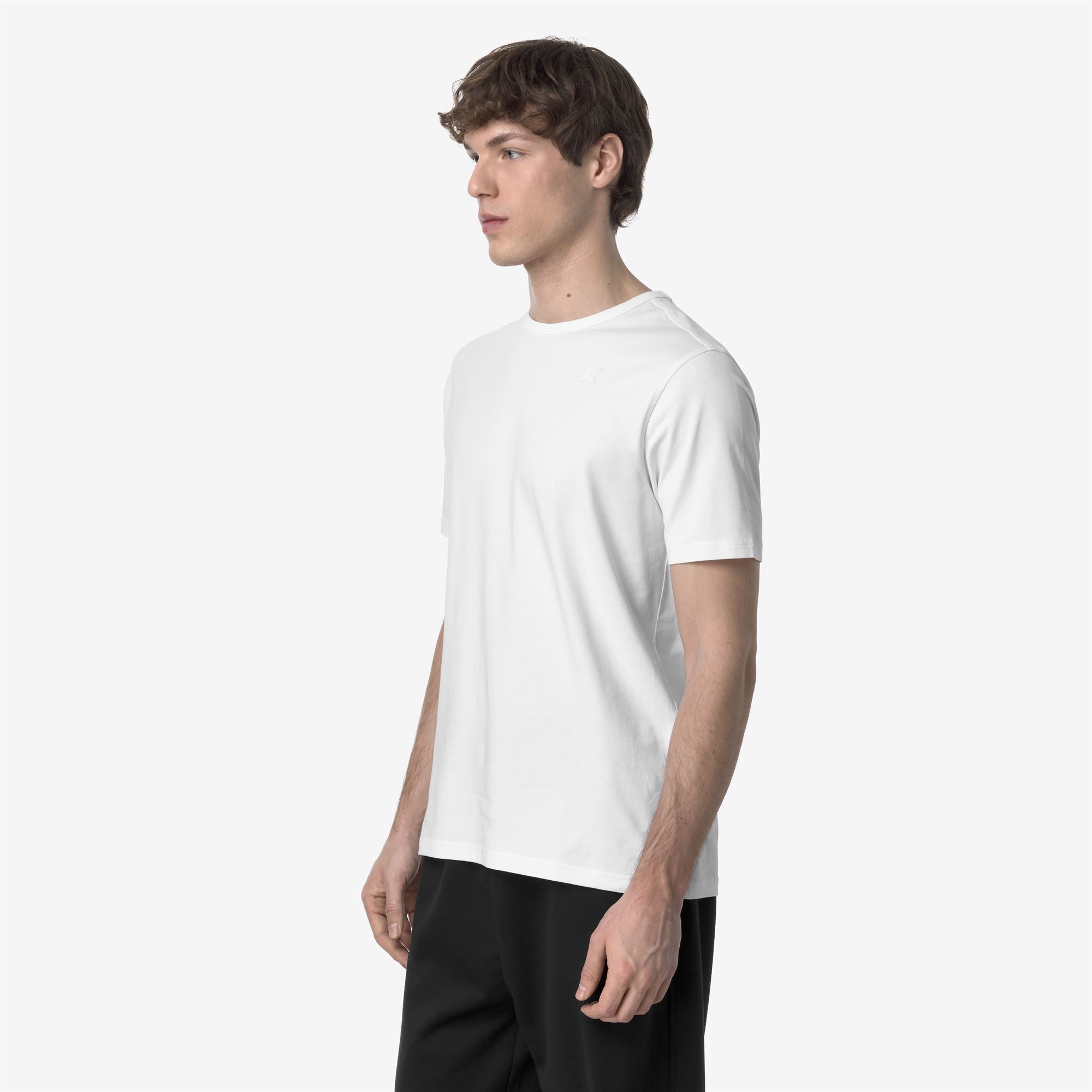 k-way-adame-light-stretch-jersey-t-shirt-homme-white image 2