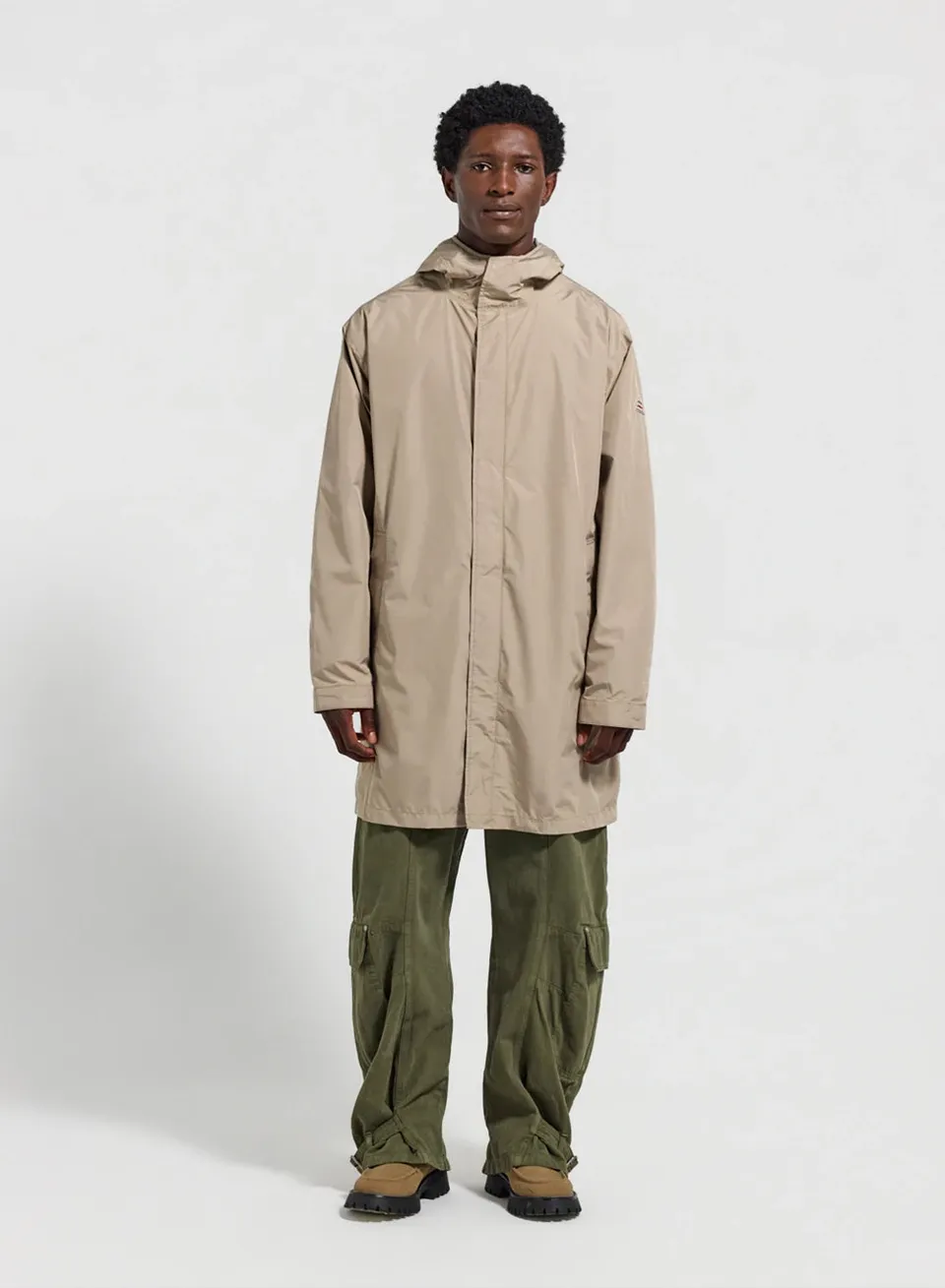 pyrenex-eissaure-parka-longue-imperm-able-unisexe-beige-clair image 1