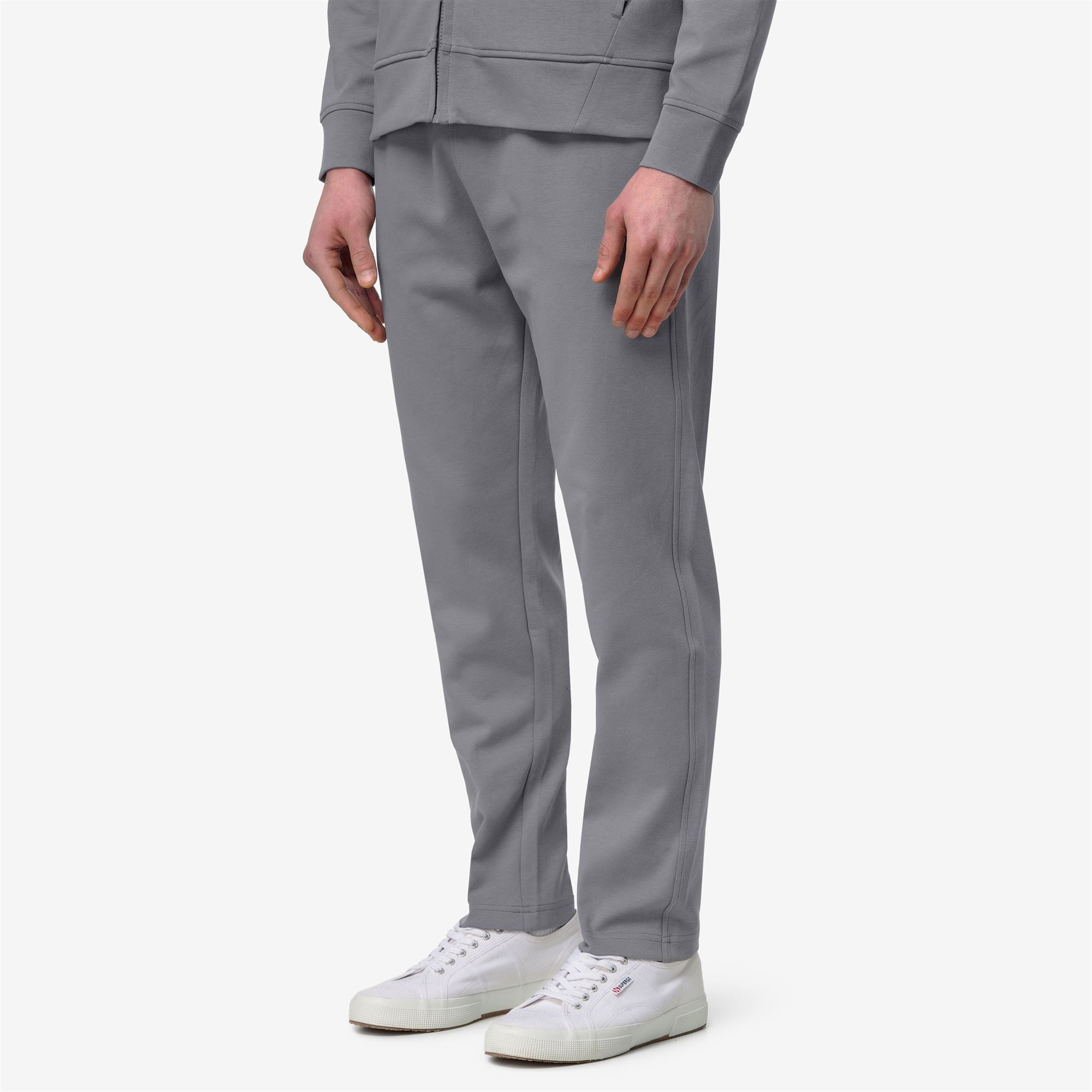 k-way-iton-interlock-pantalon-de-sport-homme-grey-frost image 2
