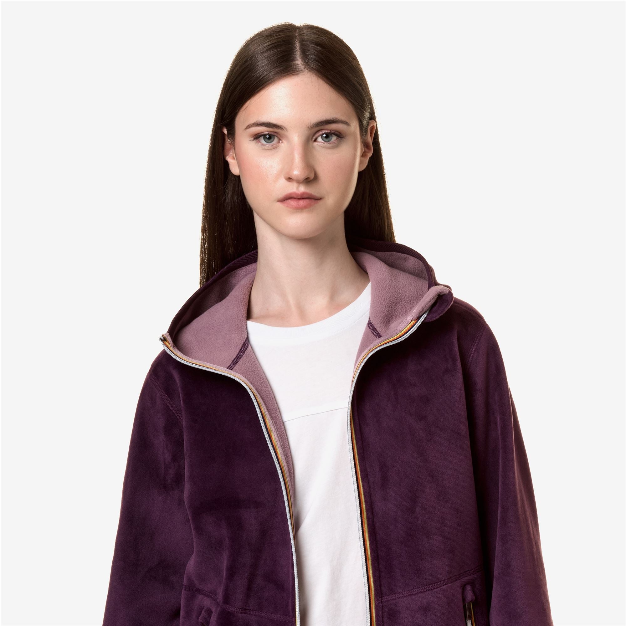 k-way-lily-velour-polar-double-veste-polaire-femme-violet-p-violet-d image 4