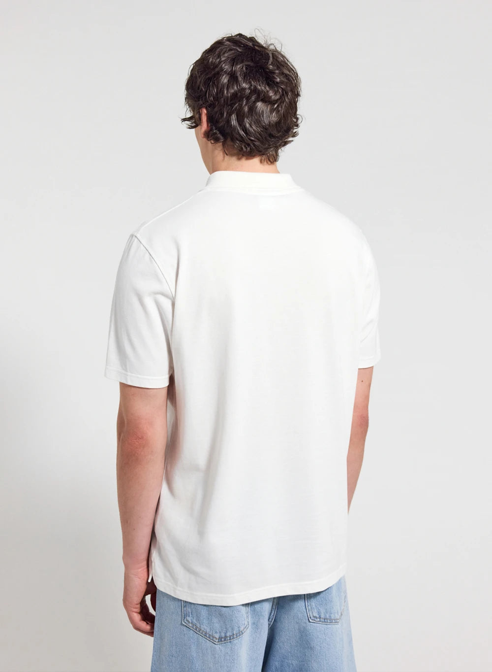 pyrenex-cobalt-polo-homme-coton-bio-blanc image 3