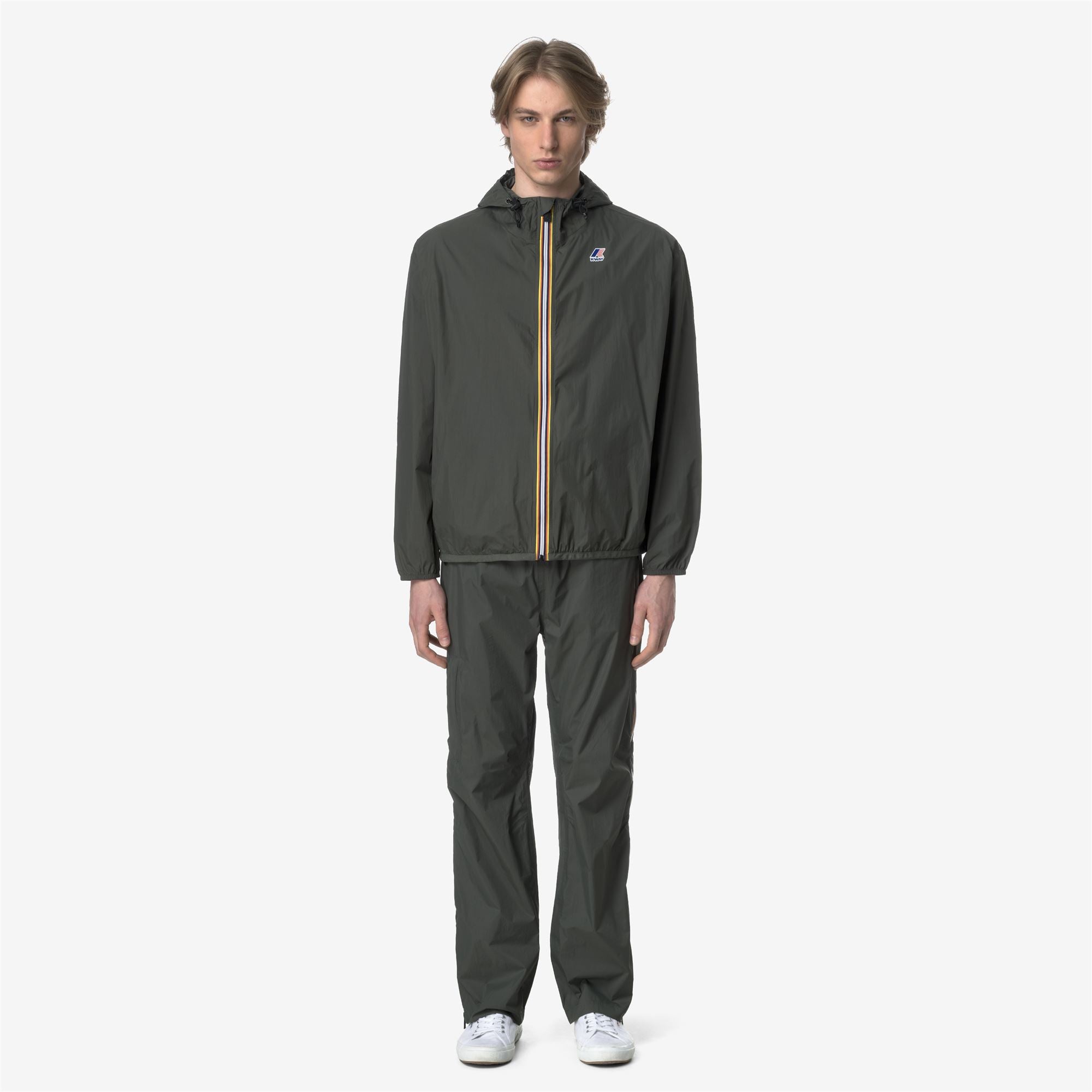 k-way-le-vrai-4-0-ethan-pantalon-de-sport-unisexe-green-blackish image 2