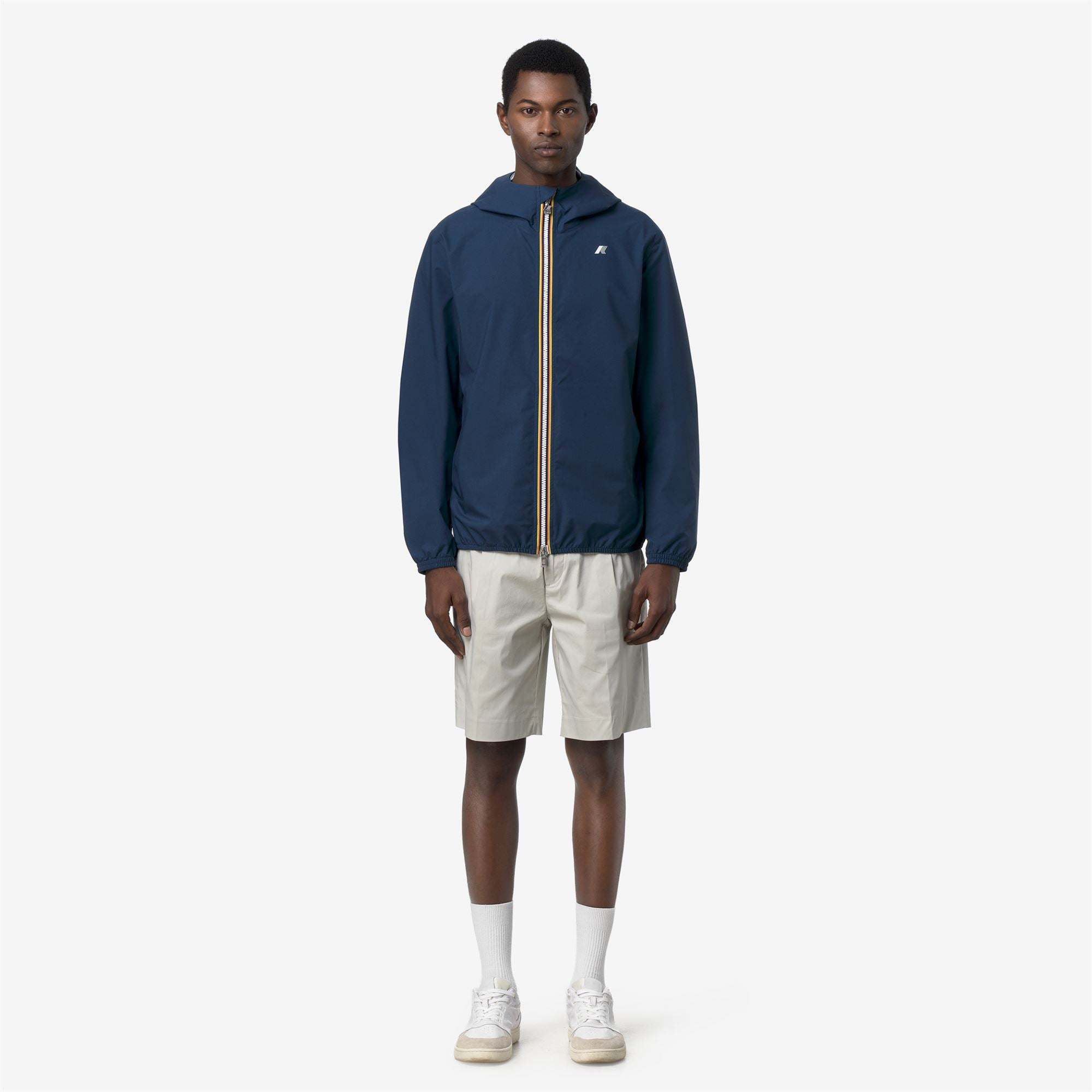 k-way-jack-stretch-dot-veste-court-homme-blue-insignia image 1