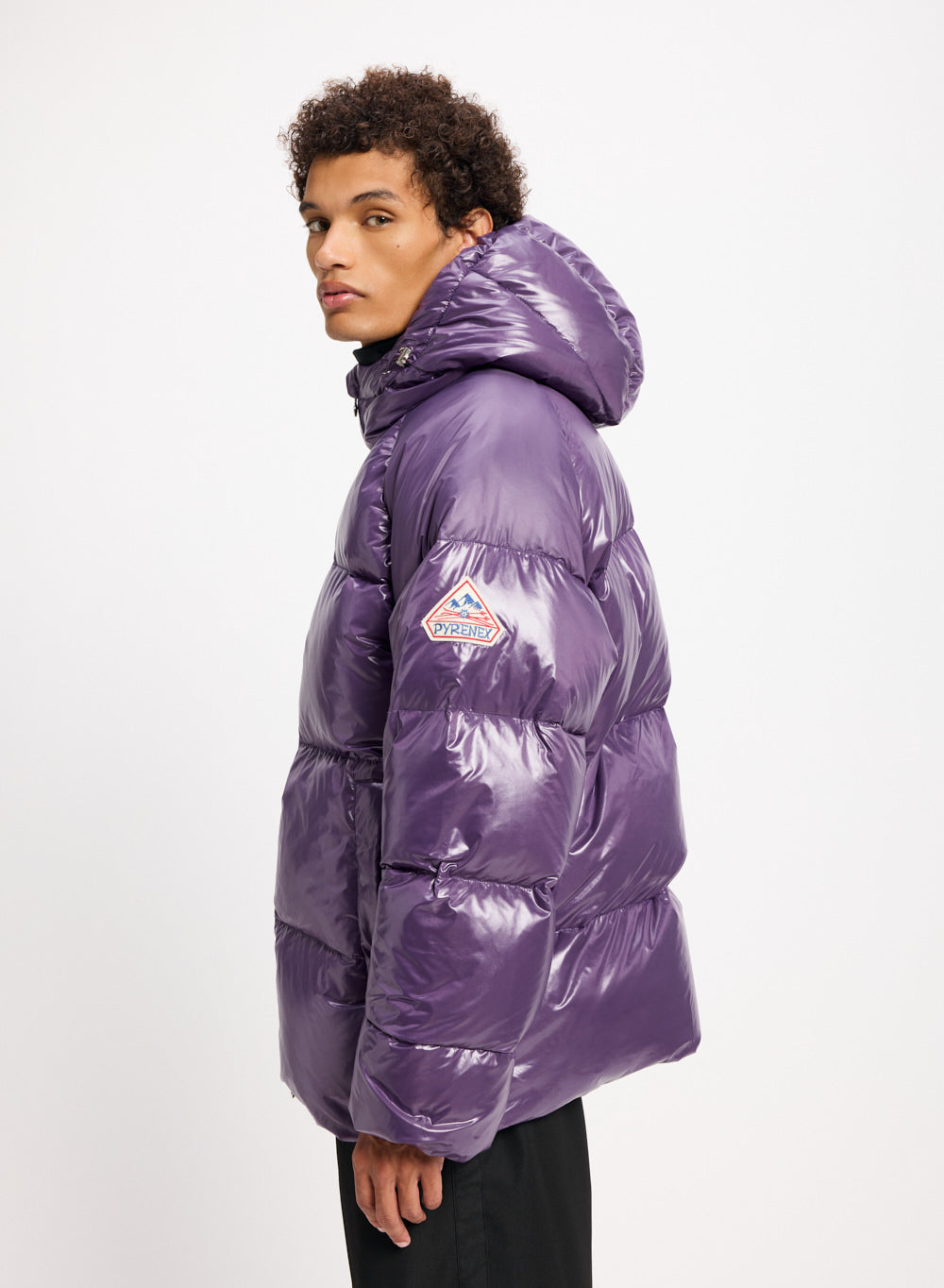 doudoune-unisexe-capuche-pyrenex-sten-violette image 5