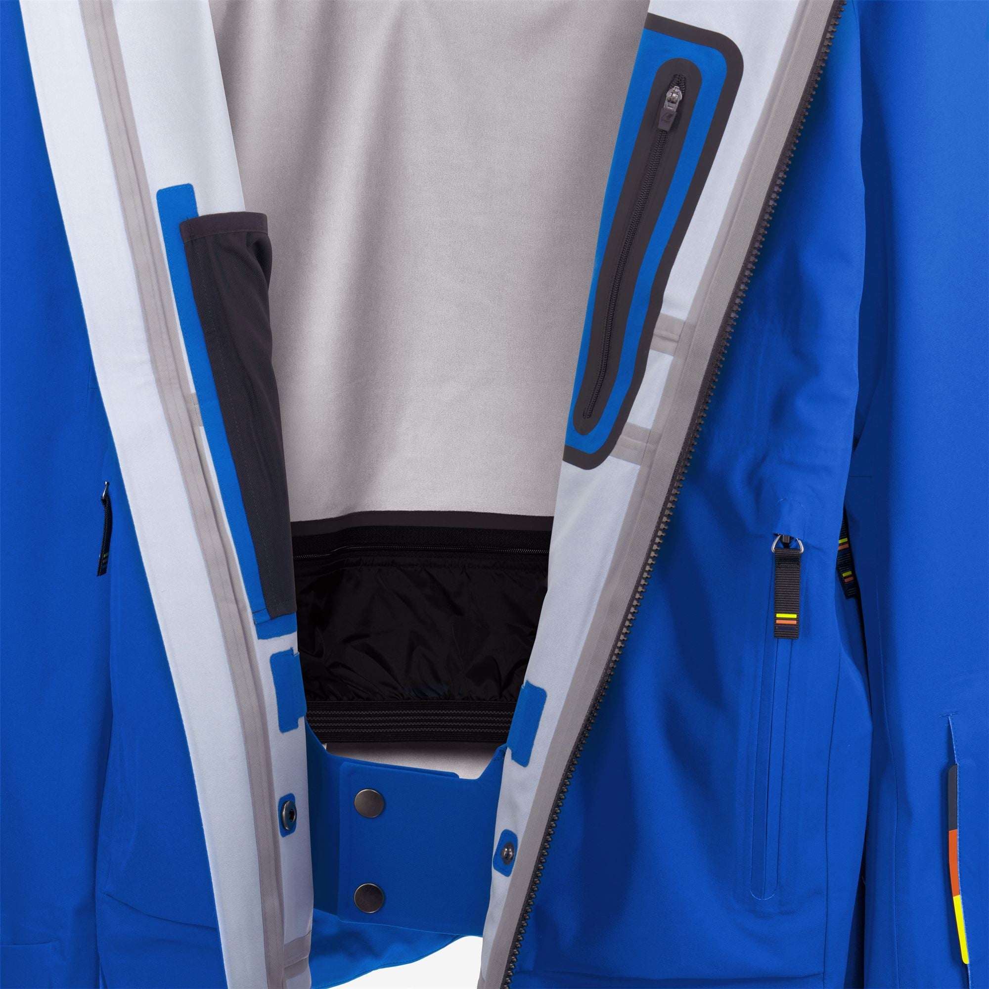 k-way-bozel-3-layers-shell-jacket-veste-homme-blue-royal-marine image 6