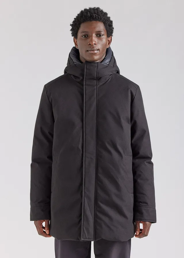 pyrenex-balme-manteau-parka-homme-noire image 1