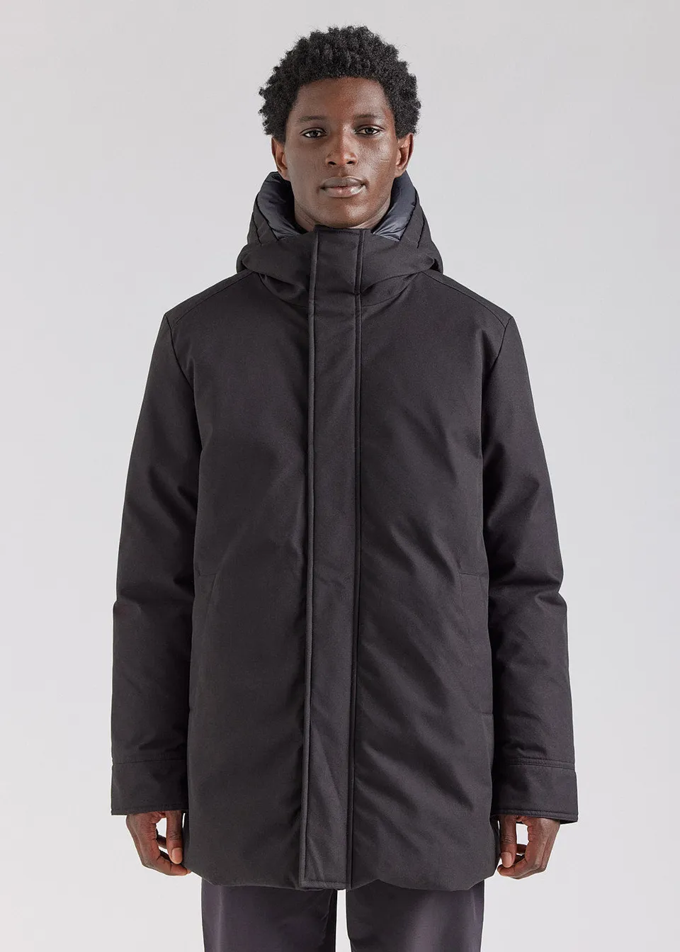 pyrenex-balme-manteau-parka-homme-noire image 1