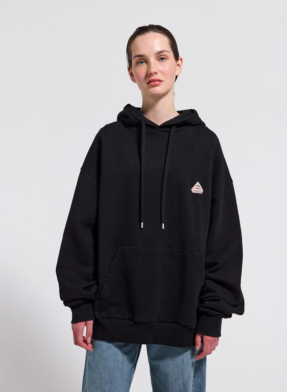 pyrenex-journey-sweat-capuche-coton-bio-noir image 2