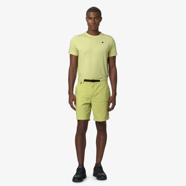 k-way-taprinne-short-cargo-homme-green-celery image 1