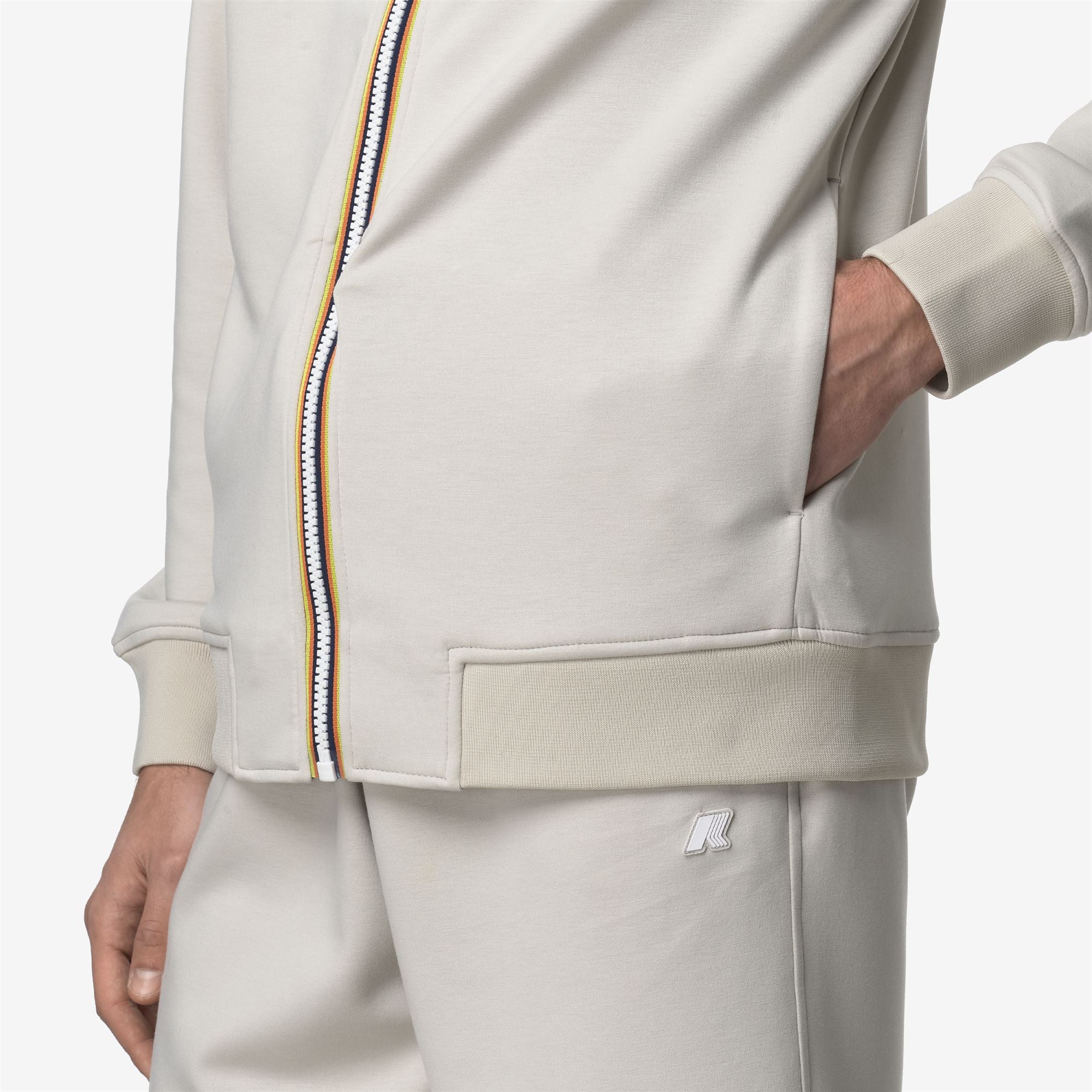 k-way-rainer-light-spacer-veste-polaire-n-opr-ne-homme-beige-lt image 4