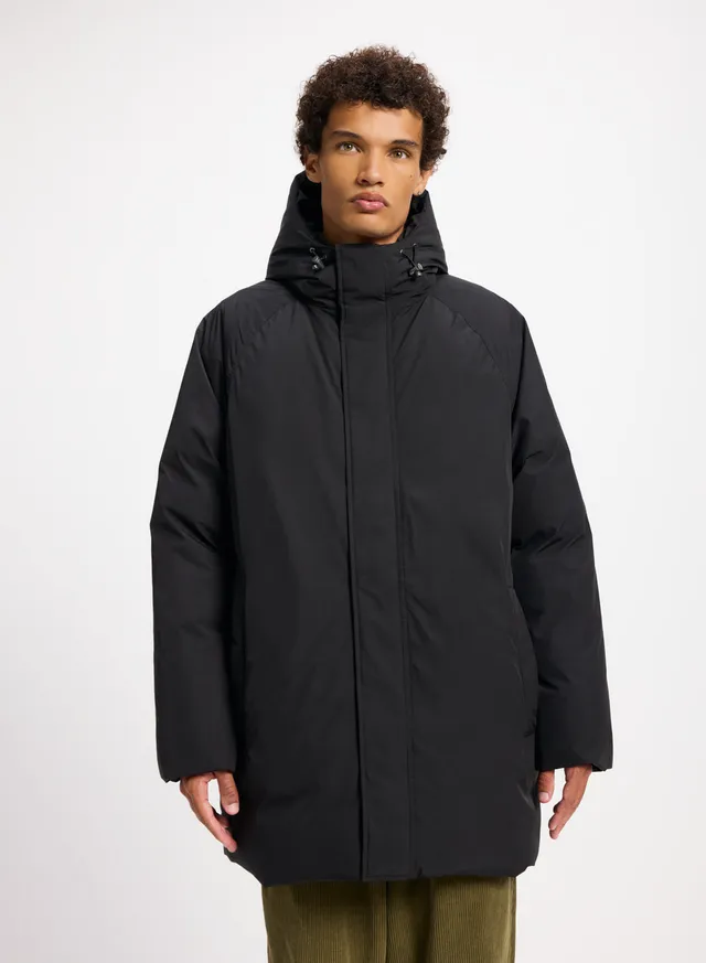 pyrenex-spark-parka-capuche-homme-duvet-naturel-noire image 1