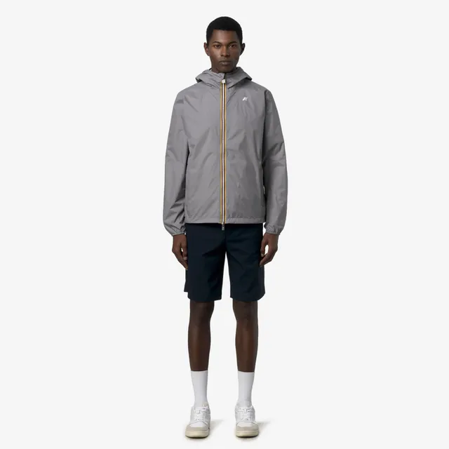 k-way-jake-plus-2-double-veste-courte-r-versible-homme-grey-frost-blue-depth image 1