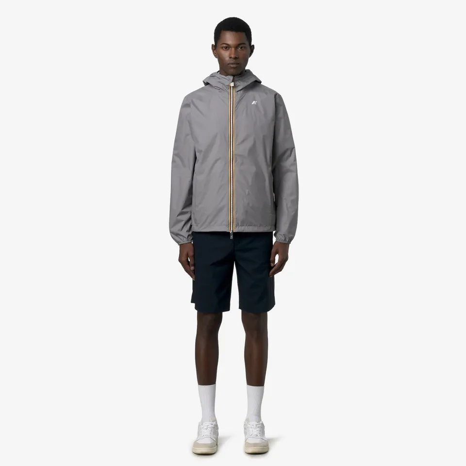k-way-jake-plus-2-double-veste-courte-r-versible-homme-grey-frost-blue-depth image 1