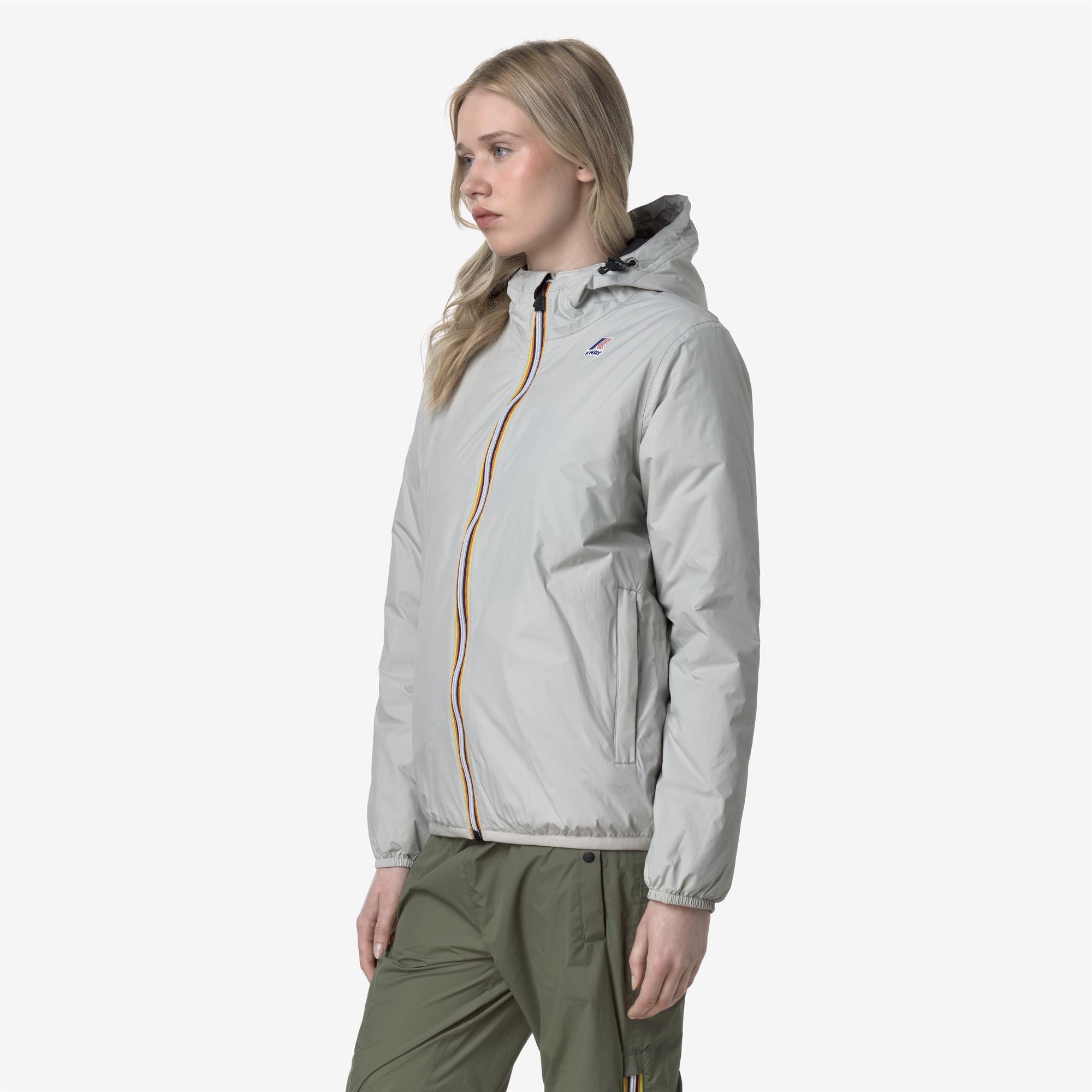 k-way-le-vrai-4-0-claude-warm-veste-courte-unisexe-beige-lt image 3