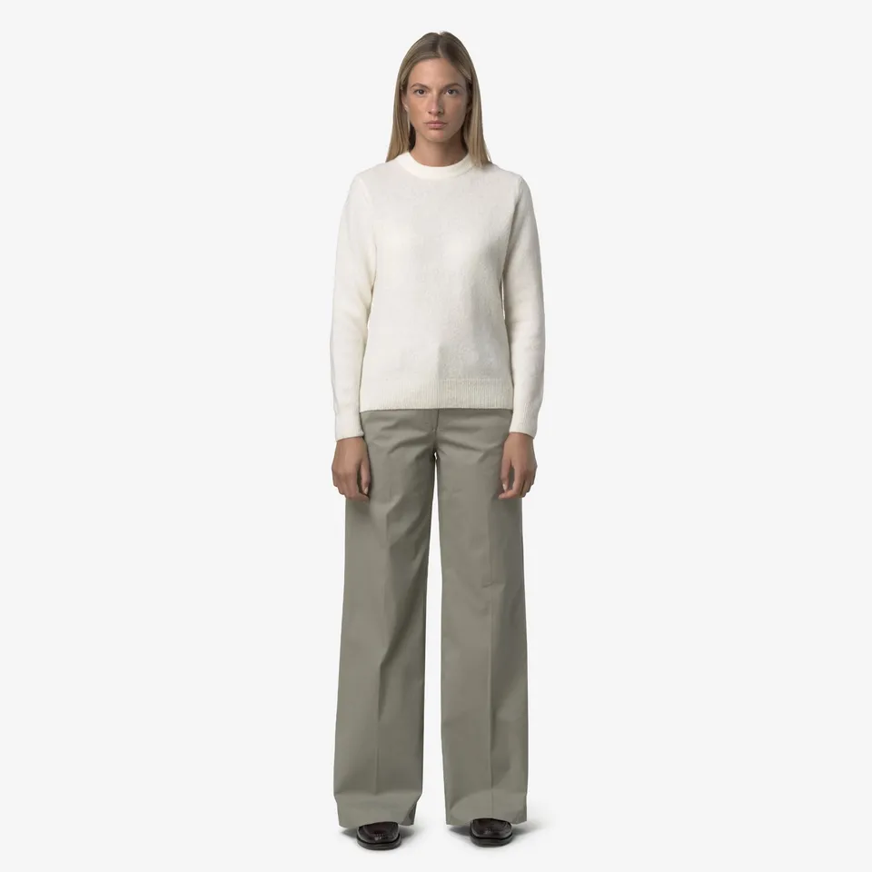 k-way-tyanne-twill-tech-peach-chino-femme-green-oak image 1