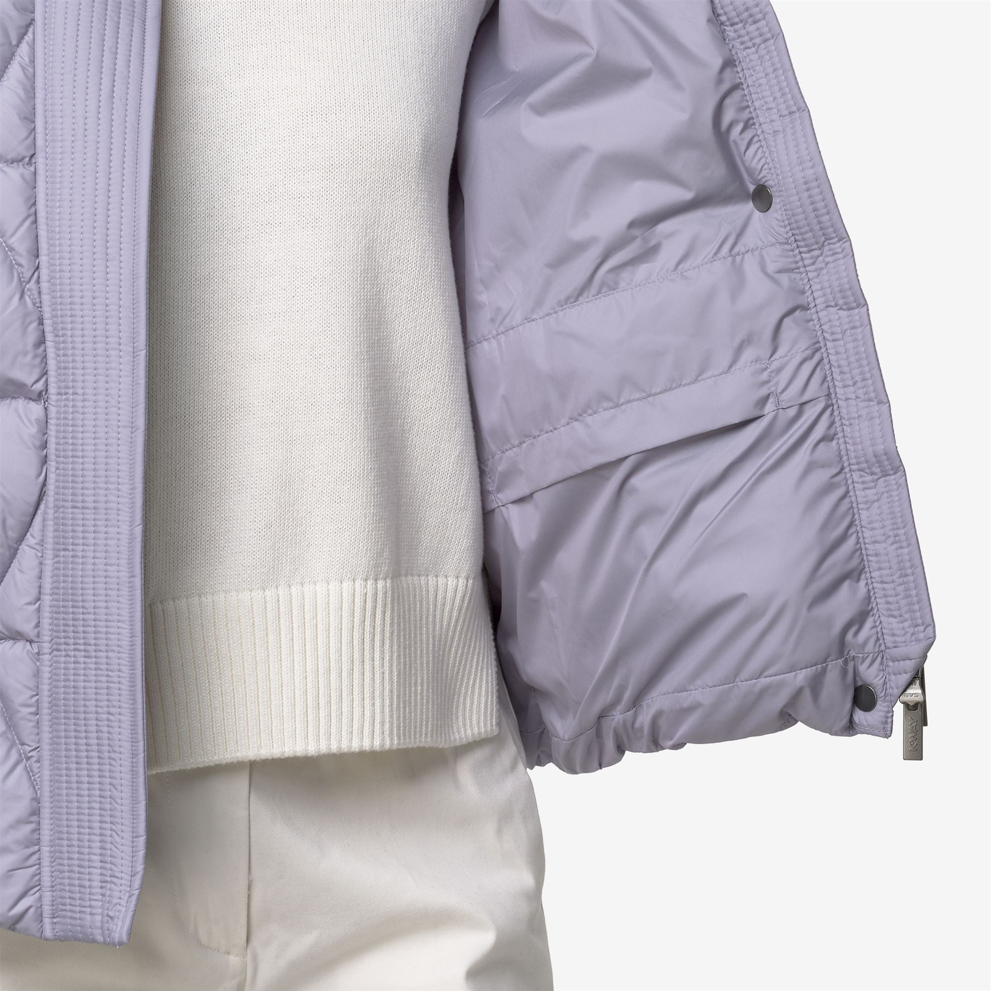 k-way-lethille-thermo-microfiber-doudoune-courte-femme-violet-lavander-combo image 4