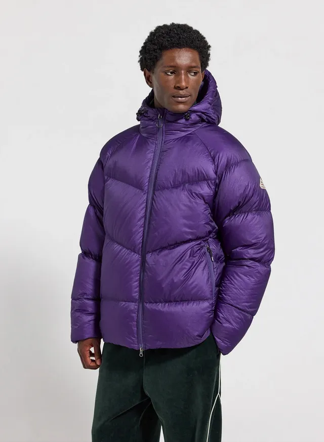pyrenex-helium-doudoune-homme-capuche-violette image 1