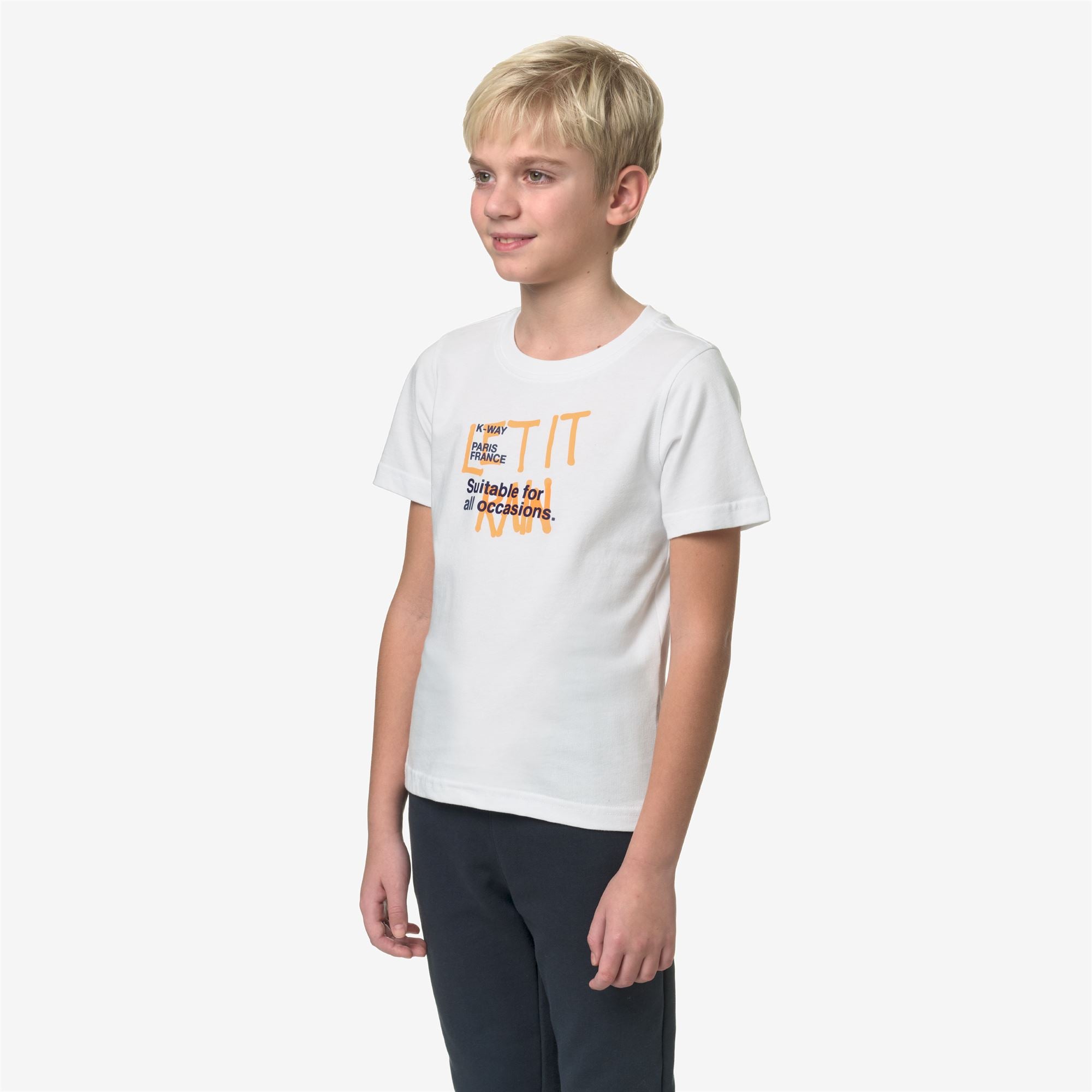 k-way-odom-let-it-rain-t-shirt-gar-on-white image 2