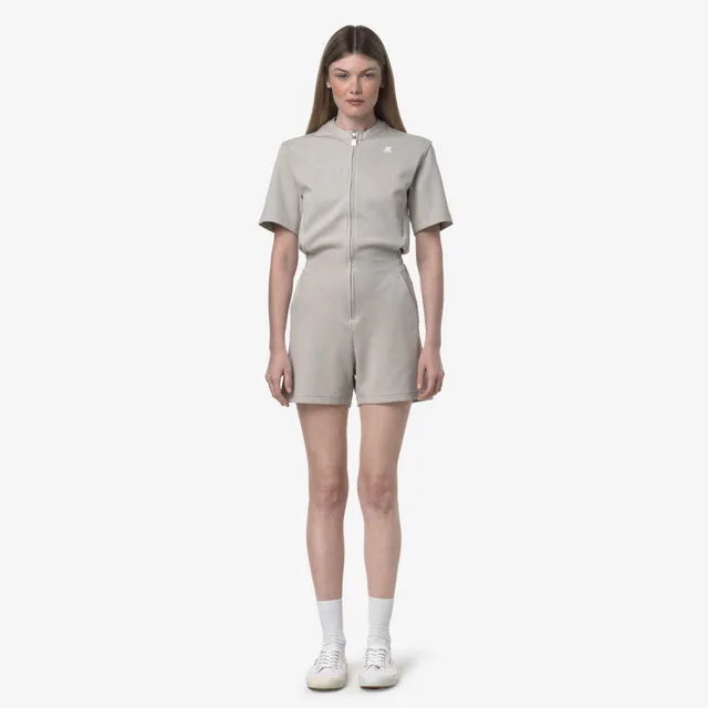 k-way-odet-interlock-surv-tement-femme-beige-lt image 1